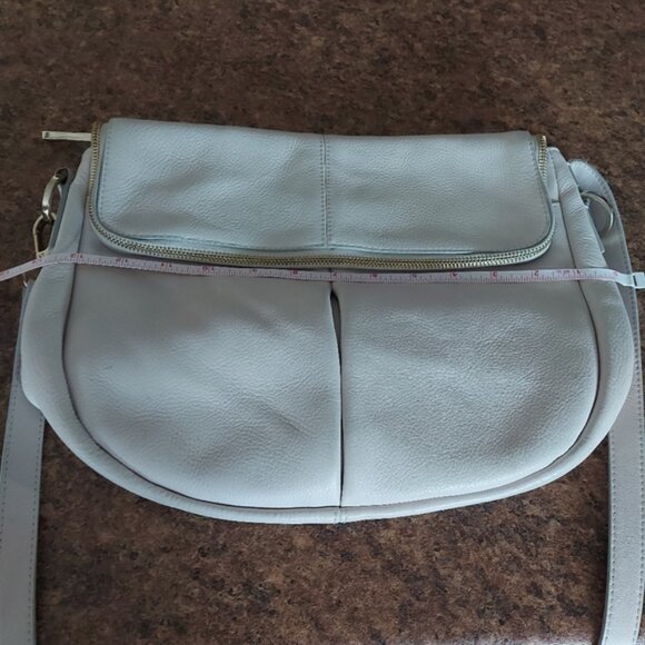 Whistles leather cream crossbody bag - Picture 12 of 13